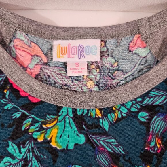 Lularoe RANDY Women's Floral Print Top - Size Small NWT - Picture 12 of 15